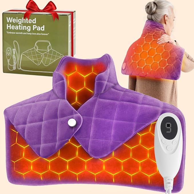 3 lb Purple Weighted Heating Pad by OCTROT