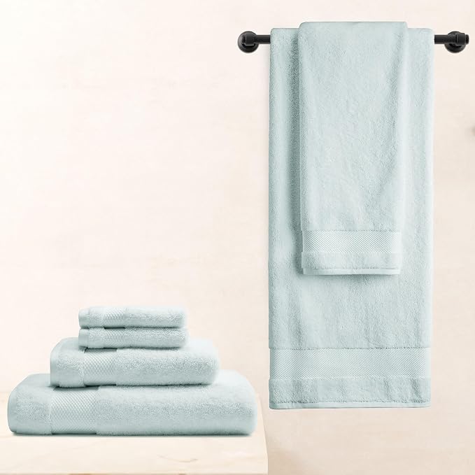 BIOWEAVES 100% Organic Cotton 700 GSM Plush Washcloths 13" x 13" GOTS Certified - Image 5