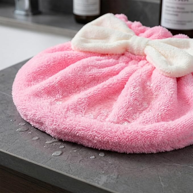 2 Pcs Hair Towel Wrap for Women, Microfiber Quick-Drying Hair Towel, Super - Image 7