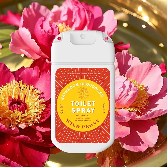 Toilet Spray for Poop Odor Eliminator, Travel Size Toiletries, Air Freshener - Image 5