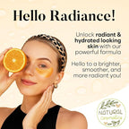 BLOOMORA Vitamin C & Caffeine Under Eye Patches, Under Eye Mask - Image 3