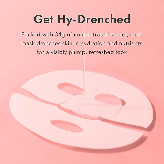 Rael Face Mask – Deep Hydration & Moisturizing Sheet Masks, Daily Skincare - Image 2
