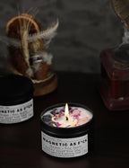 Magnetic AS F*CK, Hande Made Chakra Candle, Magic Attraction, Manifestation - Image 5