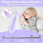 Qunlions life Baby Nail Trimmer Electric, 6 in 1 Baby Nail File Clippers Infant - Image 5