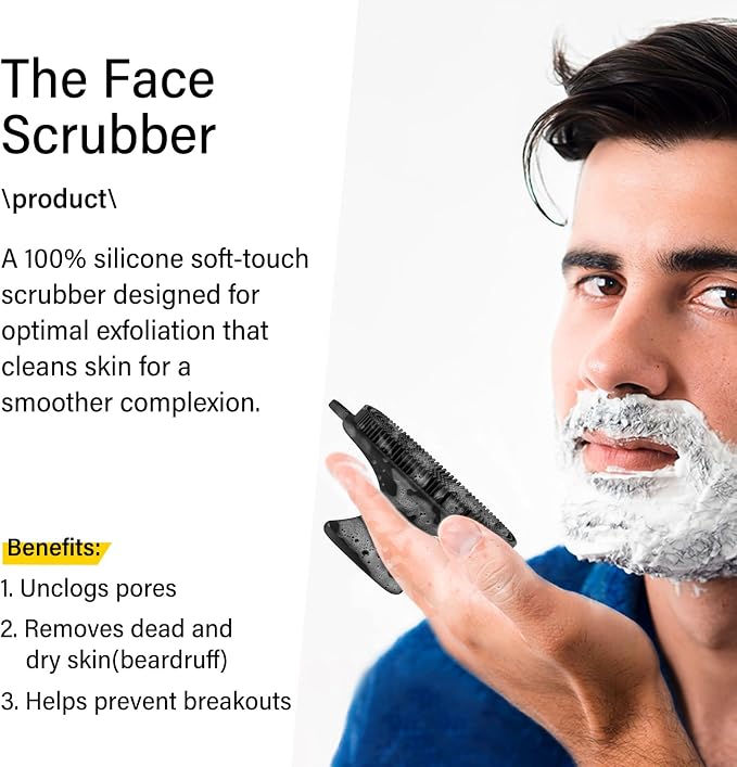3 Pack Face Scrubber, Silicone Facial Cleansing Brush - Image 2