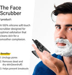 3 Pack Face Scrubber, Silicone Facial Cleansing Brush - Image 2
