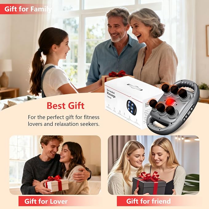 6 Head Massage Gun for Deep Tissue - Image 7