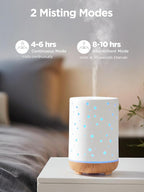 InnoGear Essential Oil Diffuser, 150ml Ceramic Ultrasonic Air Humidifier Cool - Image 4