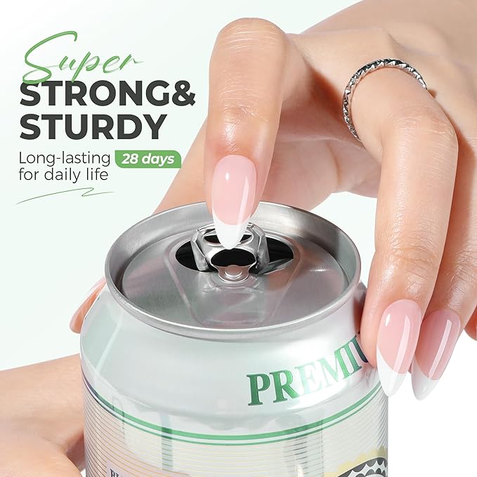 UNA GELLA Gel Nail Glue for Press Ons: 10s Fast Dry No U V Lamp Needed Glue Gel - Image 5