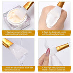 LORMAY Jelly Brush | 2 Pcs Silicone Face Mask Brushes | Mask Application Tool - Image 6