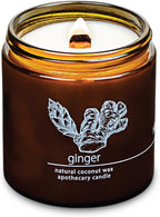 Hemlock Park Crackling Wood Wick Candle Handcrafted by HemlockPark
