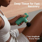 HEYCHY Super Mini Massage Gun Deep Tissue, Handheld Muscle Massager - Image 3