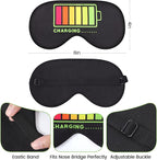 2 Pcs Sleep Eye Mask, Guys Blackout Sleeping Mask - Image 2