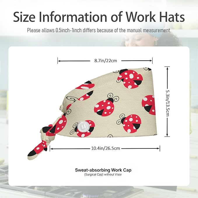 2 Pcs Working Cap with Sweatband - Image 4
