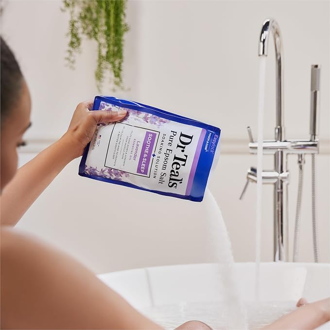 Dr. Teal's Epsom Salt Soaking Solution and Foaming Bath - Image 7