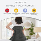 Weighted Heating pad XL 17''x33'' fsa Eligible Items only List hsa Store - Image 7