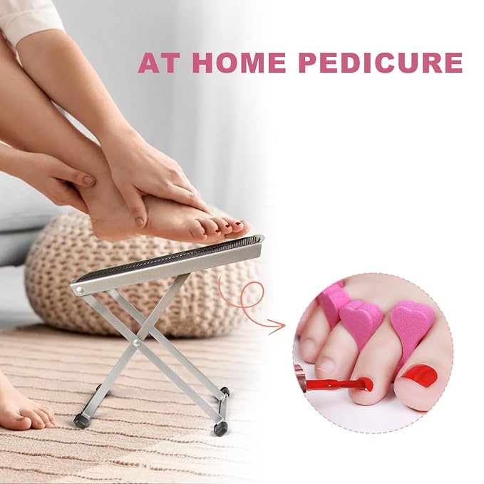 Pedicure Foot Rest, Adjustable Foot Stand - Image 5