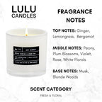Lulu Candles | White Jasmine & Green Tea | Luxury Scented Soy Jar Candle | Hand - Image 2