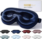 ZIMASILK Adjustable 22 Momme 100% Pure Mulberry Silk Sleep Mask, 3D Contoured by ZIMASILK