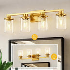 L LOHAS LED Gold Bathroom Light Fixtures - Image 7