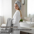 2PCS Plopping Towel Curly Hair, Large Microfiber Hair Towels - Image 5