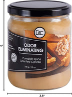 Pumpkin Spice Odor Eliminating Highly Fragranced Candle - Image 9