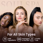 SOULSPA PURE Grape & Shea Butter Body & Foot Scrub - Image 7