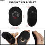 Soft 'N Style 12 Packs Pocket Palm Combs, Shampoo Comb, Massager Hair Brush Comb - Image 3