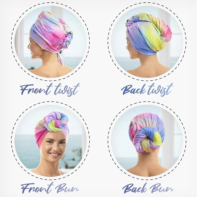 Microfiber Hair Towel Wrap - Image 6
