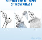 Ryamen Heavy Duty Shower Filter, Shower Water Filter, 99% REMOVAL Shower Head - Image 7