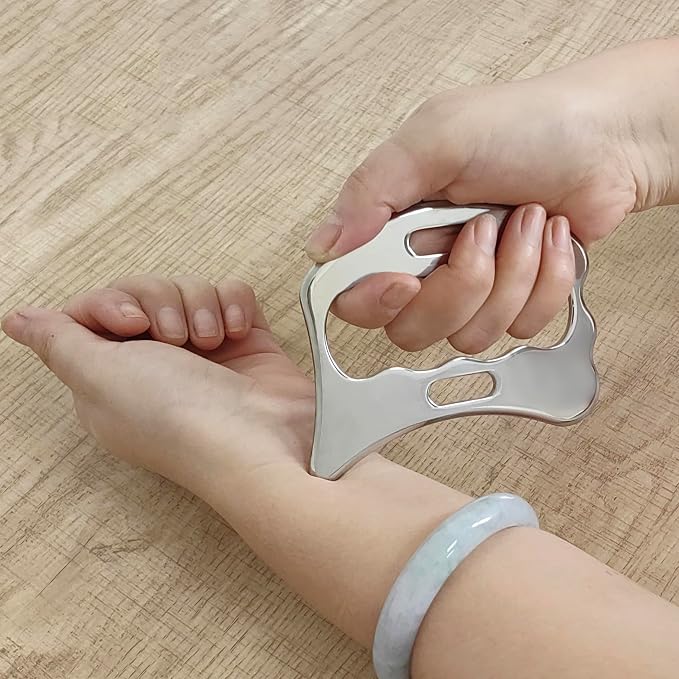BYYDDIY Stainless Steel Gua Sha Muscle Scraper Tools Kit, Scraping Massage Tool - Image 5