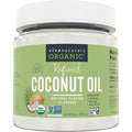Viva Naturals Refined Coconut Oil, 16 fl oz – Expeller-Pressed, USDA Organic by VivaNaturals