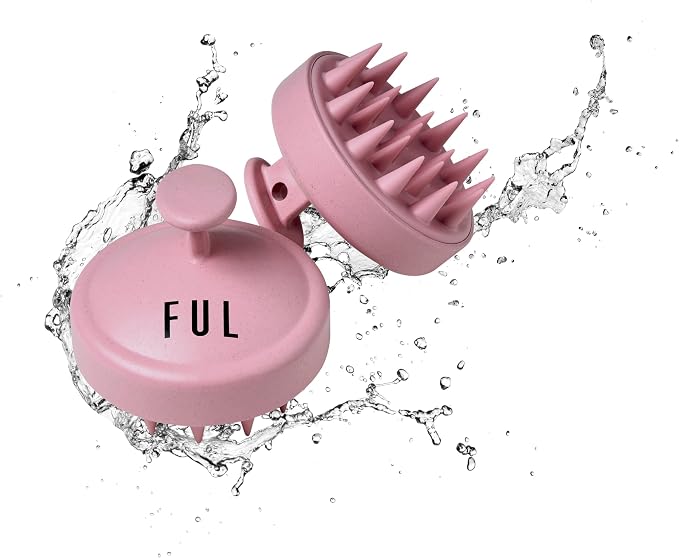 FUL Scalp Massager with Super Soft Silicone Brush by Unknown