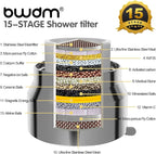 Filtered Shower Head, 2-in-1 Shower Head Filter-5 Modes High Pressure Output - Image 5