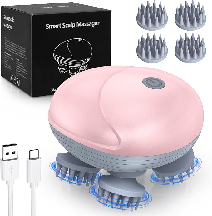 Upgraded Handheld Cat Massager Dog, Electric Pet Massager by Olipiter