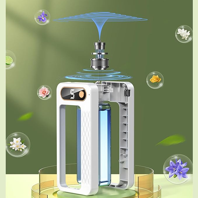 Automatic Wall Mount Fragrance Dispenser, Wall Mount Desktop Standing Air - Image 4