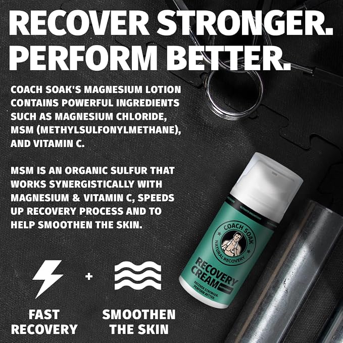 Coach Soak Recovery Bath Soak & Magnesium Cream - Image 7