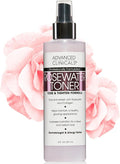Advanced Clinicals Collagen + Rosewater Facial Mist Toner W/Charcoal & Aloe by AdvancedClinicals