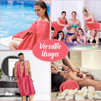 SmoothNovelty 16 Pack Microfiber Bath Towels Bulk 27'' x 60'' Oversized Beach - Image 7