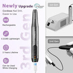 COSLUS C20 Cordless Nail Drill Electric File: Professional - Image 2