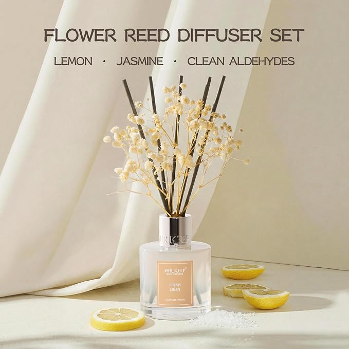 Airkeep Reed Diffuser Set, 3.38 fl oz - Image 2