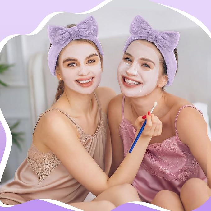 50 Pcs Spa Headband Bulk Spa Sleepover Party Supplies - Image 7