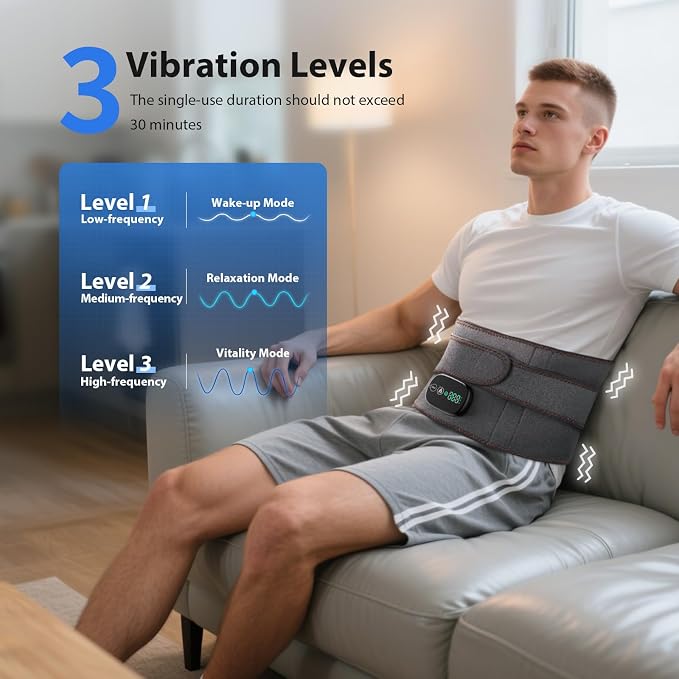 Lower Back Massager with Heat, Heating Pad - Image 3