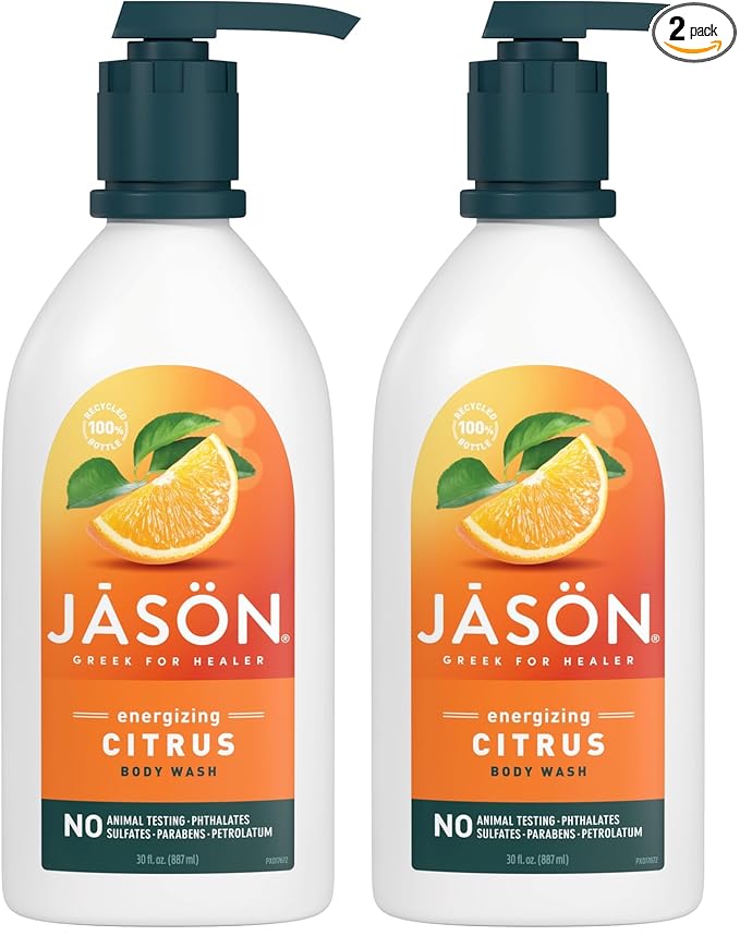 JASON Citrus Energizing Body Wash, by JASON