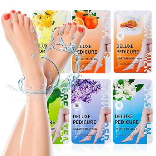 12 Pack Foot Soak with Sea Salt-Toenail Repair Softens Thick Calluses Stubborn by LUIFAC
