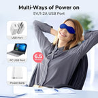 Ezona Heated Eye Mask, Warm Eye Compress Mask - Image 6