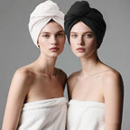 ROLSHOL 2 Pack Microfiber Hair Towel Wrap - Image 9