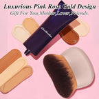 75MM Extra Large Self Tanner Kabuki Makeup Brush – Ultra Soft Dense Vegan - Image 7