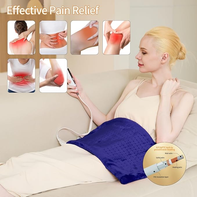 Massaging Weighted Heating Pad, Heating Pads - Image 4