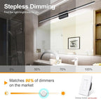 VOLISUN 48 inch Vanity Light for Bathrooms, 30W Dimmable 5CCT Bathroom Light - Image 3